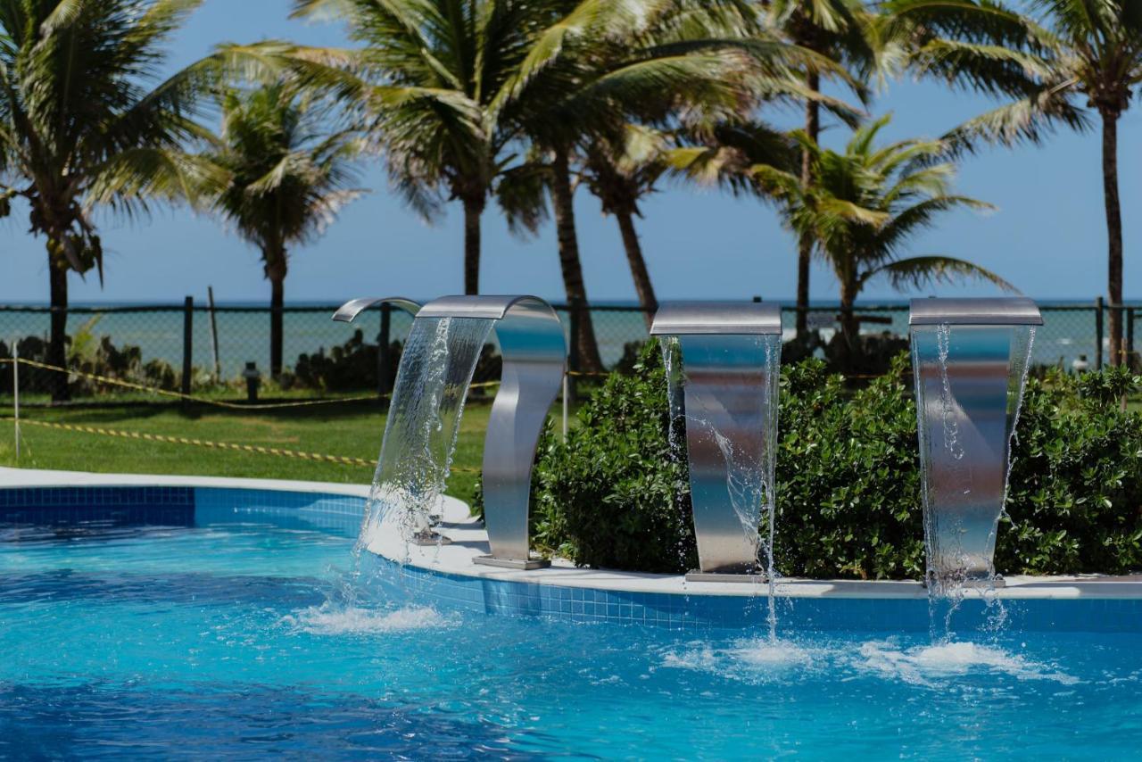 Flat Guarajuba Beira Da Praia Pe Na Areia Ngoại thất bức ảnh