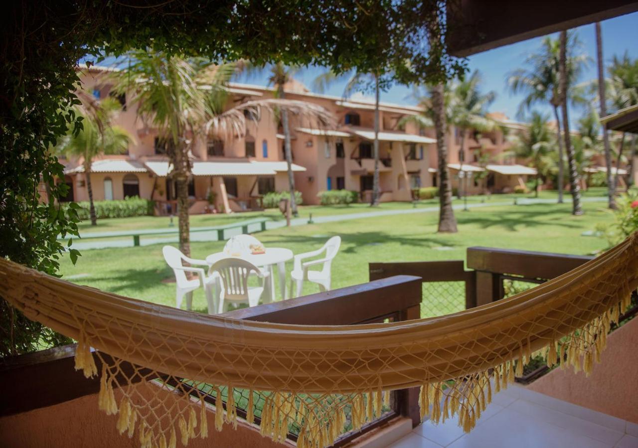 Flat Guarajuba Beira Da Praia Pe Na Areia Ngoại thất bức ảnh