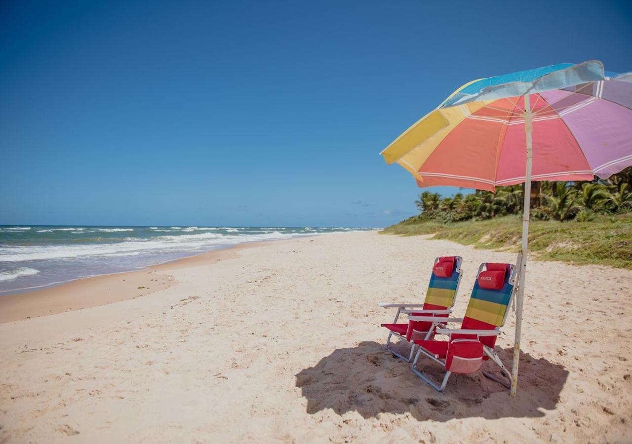 Flat Guarajuba Beira Da Praia Pe Na Areia Ngoại thất bức ảnh