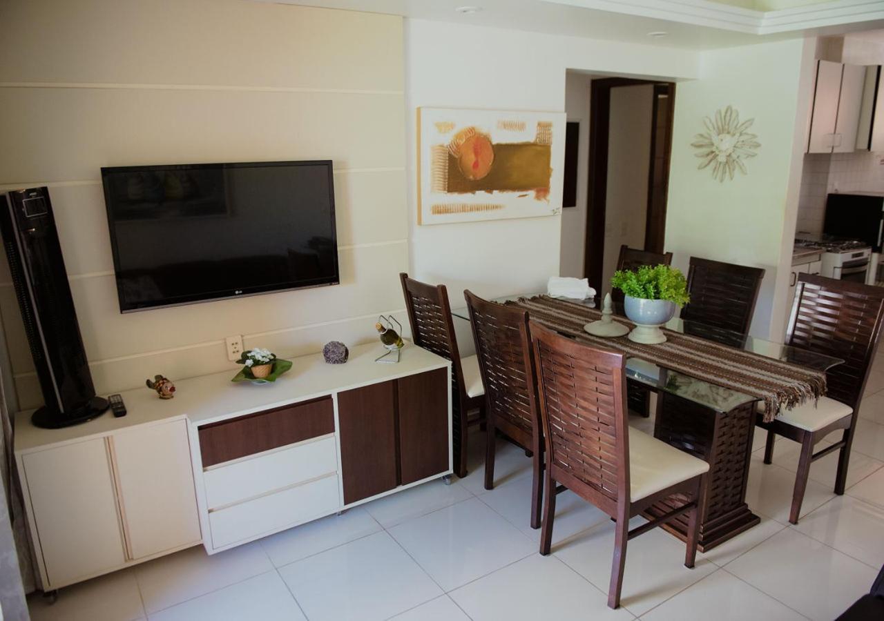 Flat Guarajuba Beira Da Praia Pe Na Areia Ngoại thất bức ảnh