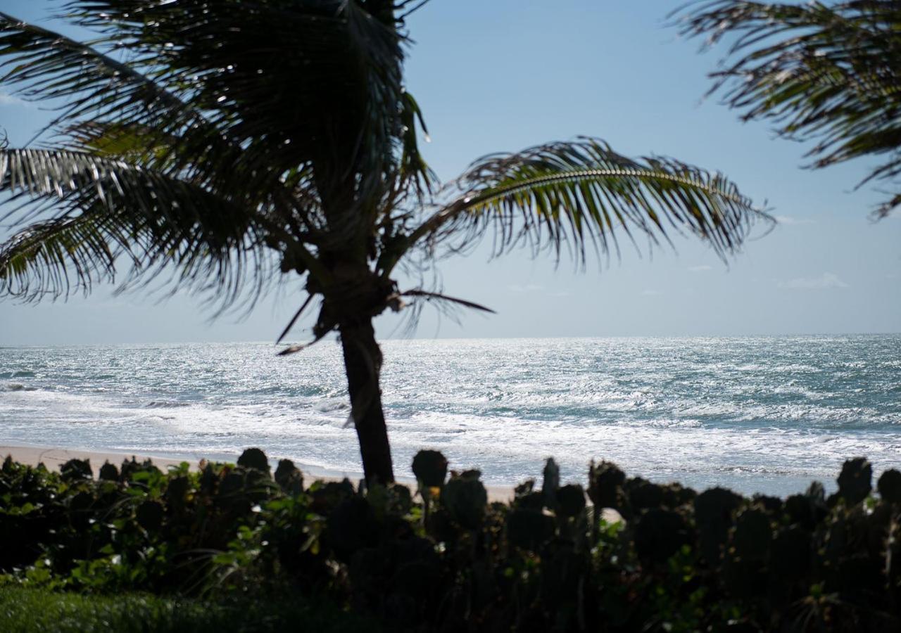 Flat Guarajuba Beira Da Praia Pe Na Areia Ngoại thất bức ảnh