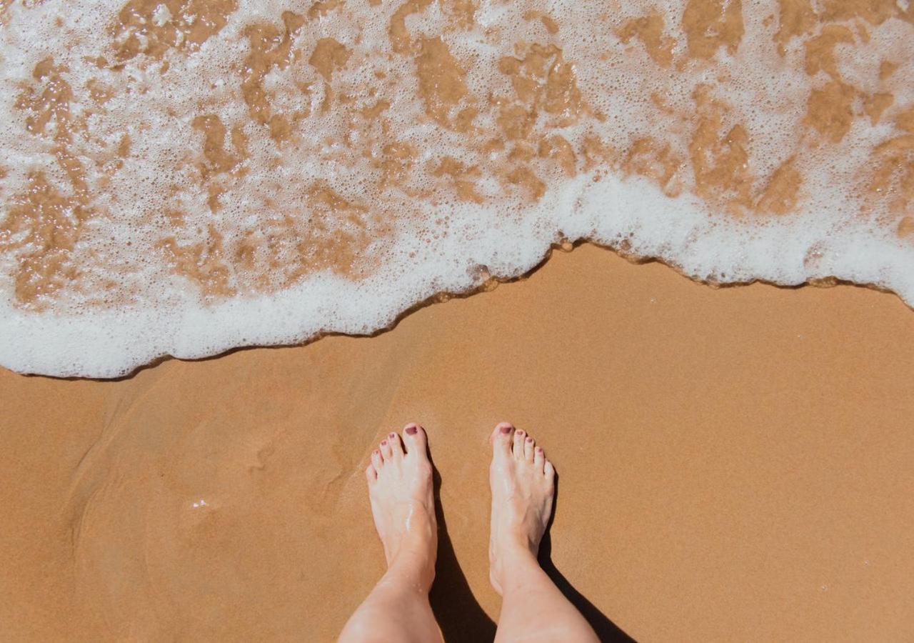Flat Guarajuba Beira Da Praia Pe Na Areia Ngoại thất bức ảnh