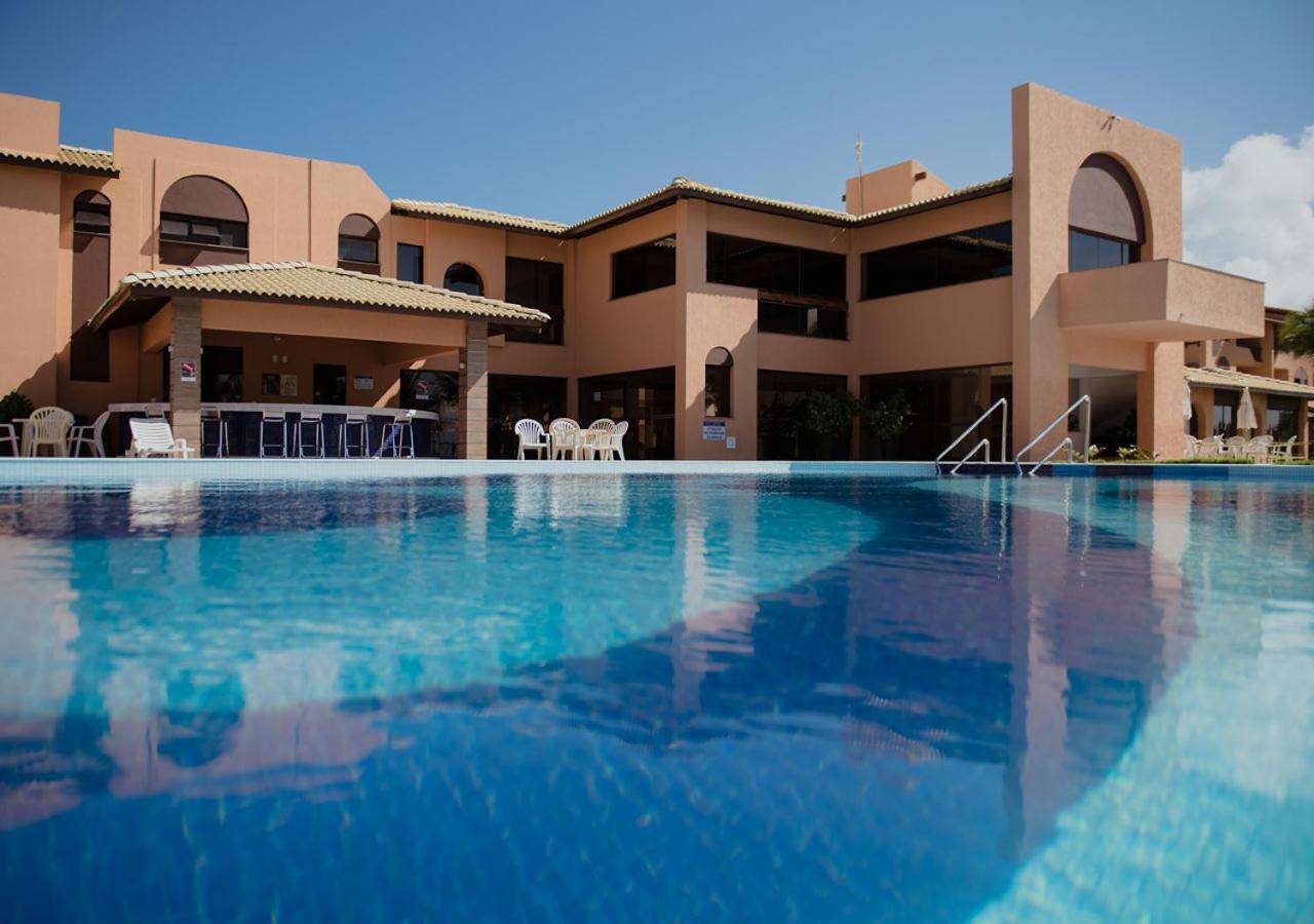 Flat Guarajuba Beira Da Praia Pe Na Areia Ngoại thất bức ảnh